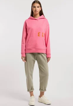 Damen Hoodie in Melange-Optik NORDIKA