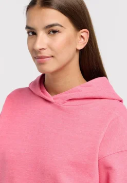 Damen Hoodie in Melange-Optik NORDIKA