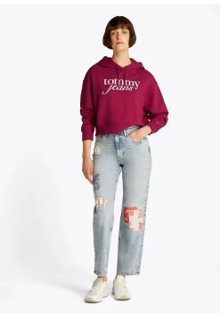Damen Hoodie TJW RLX CROPPED SCRIPT