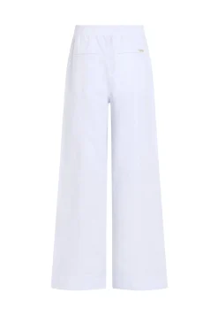 Damen Hose aus Baumwolle und Leinen SOFT LINEN PANT Relaxed Straight Fit