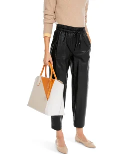 Damen Hose aus Kunstleder RANCHI Relaxed Fit