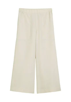 Damen Hose aus Lyocell-Leinen-Mix CULOTTE Wide Fit
