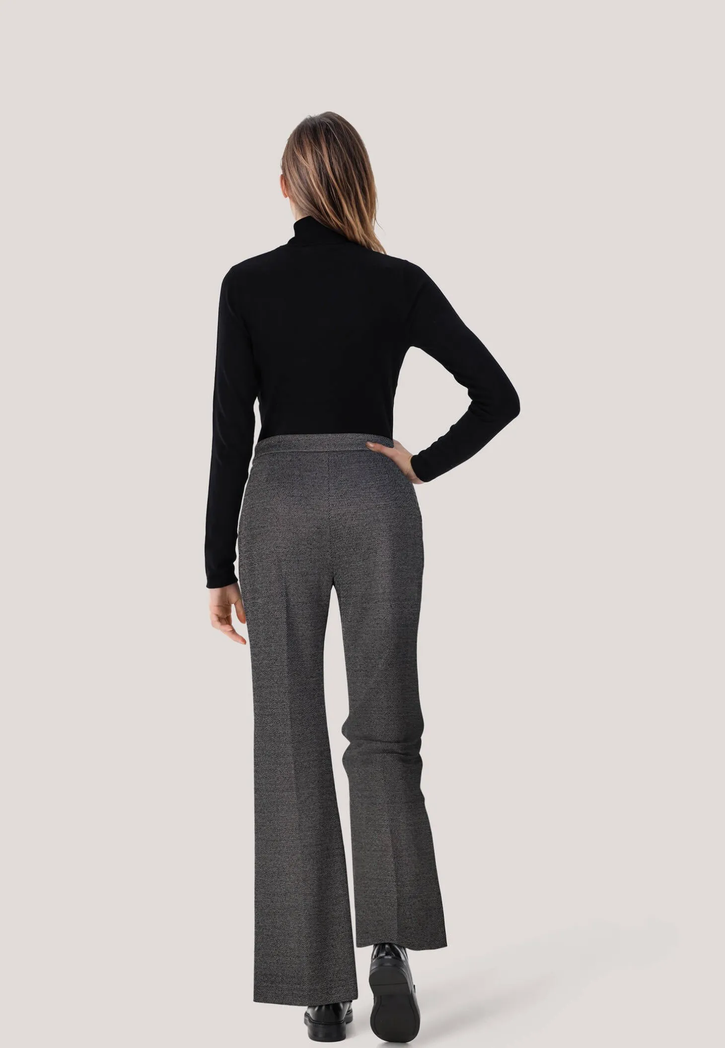 Damen Hose aus Stretch-Twill TALIA3 Slim Fit