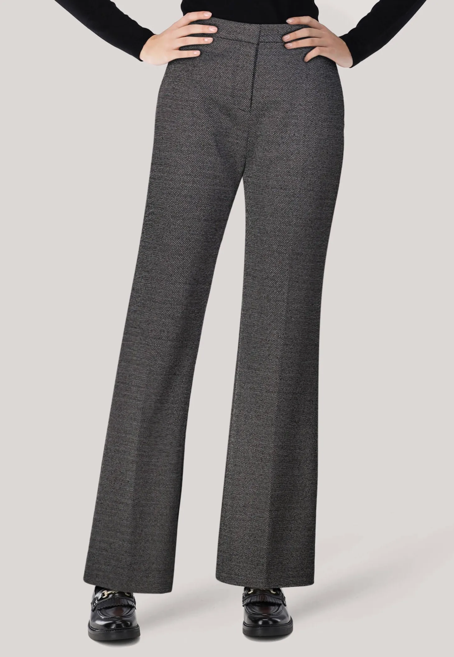 Damen Hose aus Stretch-Twill TALIA3 Slim Fit