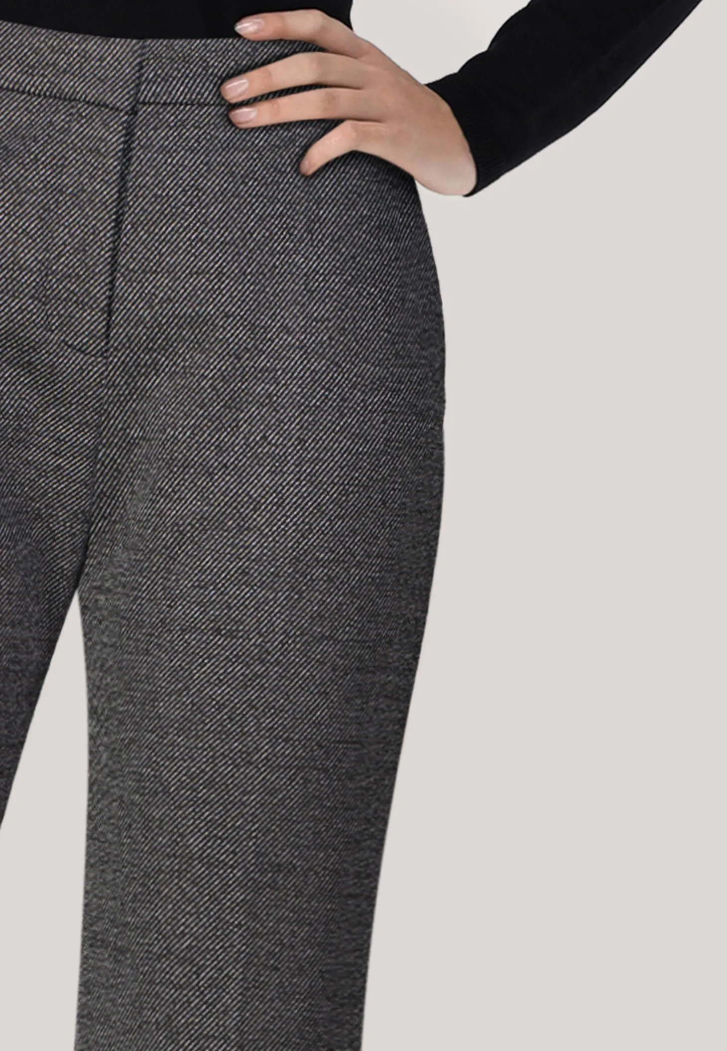 Damen Hose aus Stretch-Twill TALIA3 Slim Fit