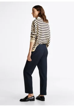 Damen Hose FLANNEL SLIM STRAIGHT PANT Slim Fit