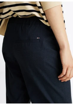 Damen Hose FLANNEL SLIM STRAIGHT PANT Slim Fit