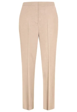 Damen Hose FLANNEL SLIM STRAIGHT PANT Slim Fit