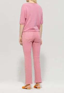 Damen Hose Flared Fit