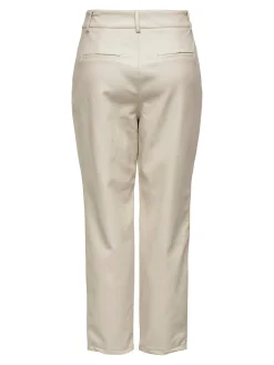 Damen Hose in Lederoptik ONLJACKY FAUX LEATHER ANCLE PANT