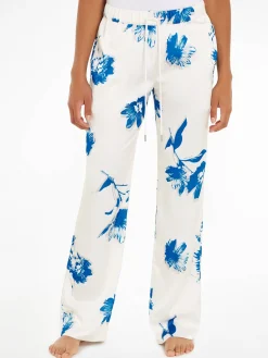 Damen Hose LW SHINY SATIN PYJAMA PANTS