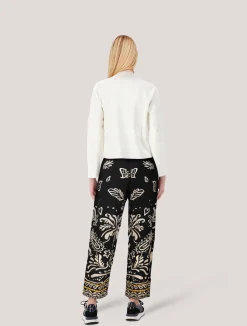 Damen Hose mit Print