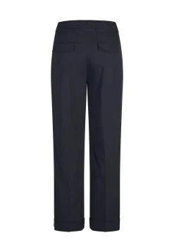 Damen Hose mit schmalem Gürtel