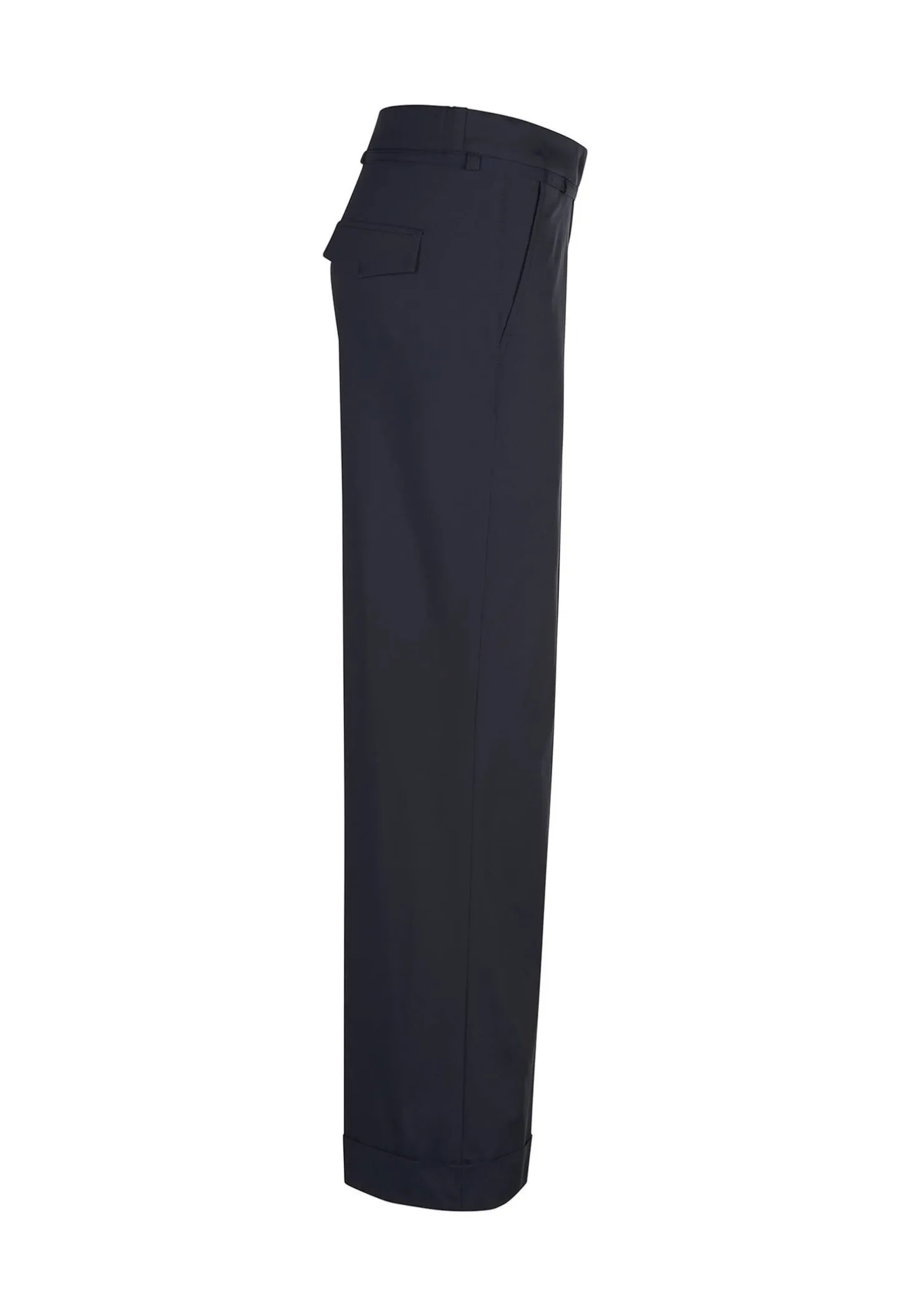 Damen Hose mit schmalem Gürtel