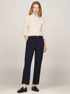 Damen Hose PUNTO Slim Straight Leg