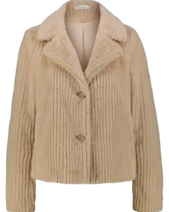 Damen Jacke aus Kunstfell