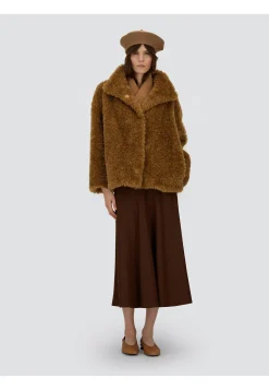 Damen Jacke aus Kunstfell