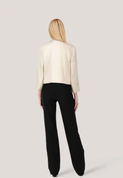 Damen Jacke aus Leinenmix