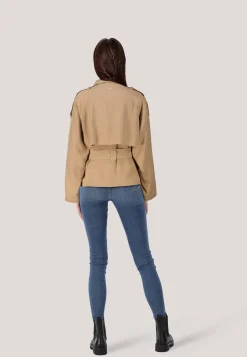 Damen Jacke aus Lyocell und Leinen ACLARA-1