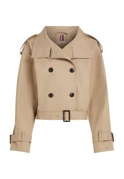 Damen Jacke CROPPED TRENCH