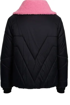 Damen Jacke mit Stehkragen und Sternen-Motiv