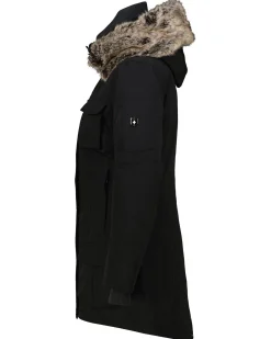 Damen Jacke SCHNEEZAUBER mit abnehmbarem Kunstpelz