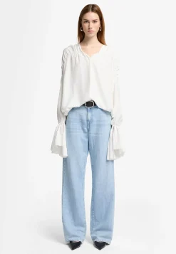 Damen Jeans mit Leinen TESS KANSAS Relaxed Fit