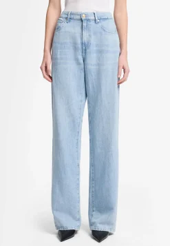 Damen Jeans mit Leinen TESS KANSAS Relaxed Fit