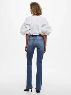 Damen Jeans ONLYBLUSH LIFE MID FLARED