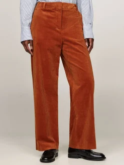 Damen Jeans Relaxed Straight Leg Fit aus Cord