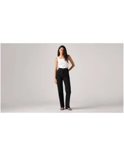 Damen Jeans RIBCAGE FULL LENGTH BLACK SPRO