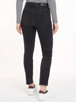 Damen Jeans SLIM CIGARETTE HW A IRIS Slim Fit verkürzt