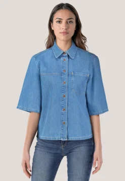 Damen Jeansbluse BYNEA