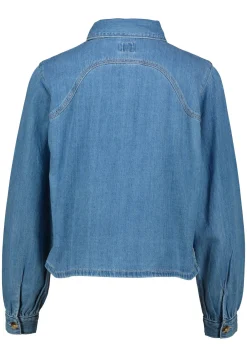 Damen Jeansbluse mit Lyocell TYLA SHIRT BRIGHT MID STONE