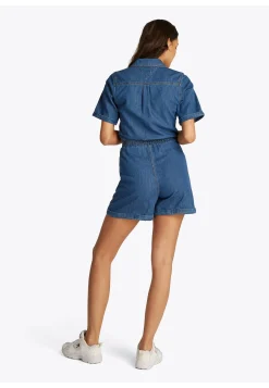 Damen Jeans-Jumpsuit mit Recycling-Baumwolle TJW LT DENIM PLAYSUIT