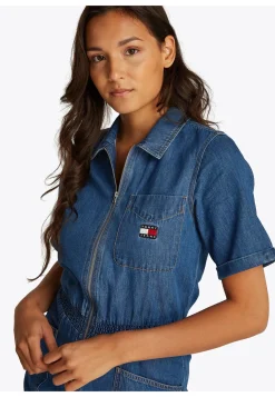 Damen Jeans-Jumpsuit mit Recycling-Baumwolle TJW LT DENIM PLAYSUIT