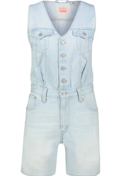 Damen Jeans-Jumpsuit ROMPER VEST
