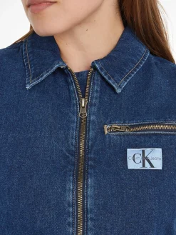 Damen Jeansoverall ZIP THROUGH JUMPSUIT