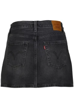 Damen Jeansrock ICON SKIRT DARK MIRROR