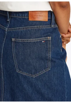 Damen Jeansrock Straight Fit