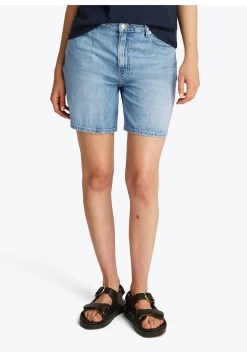 Damen Jeansshorts Straight Fit