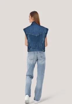 Damen Jeansweste C_DENIM VEST