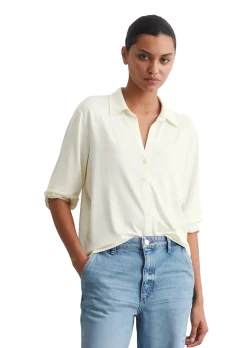 Damen Jerseybluse Loose Fit