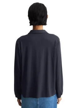 Damen Jerseybluse Loose Fit