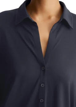 Damen Jerseybluse Loose Fit