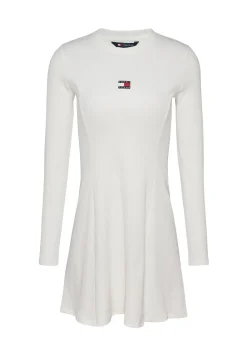 Damen Jerseykleid TJW FIT & FLARE BADGE DRESS