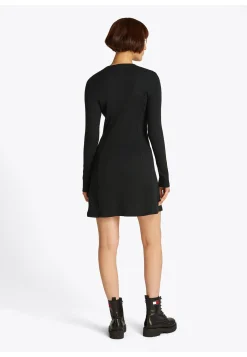 Damen Jerseykleid TJW FIT & FLARE BADGE DRESS
