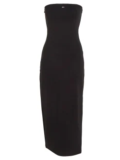 Damen Jerseykleid TJW MIDI BODYCON TUBE DRESS schulterfrei