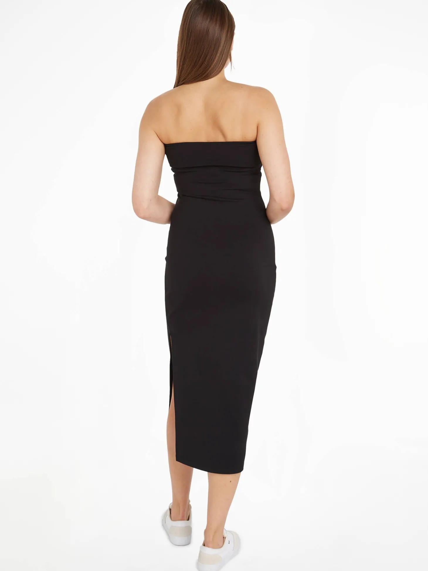 Damen Jerseykleid TJW MIDI BODYCON TUBE DRESS schulterfrei