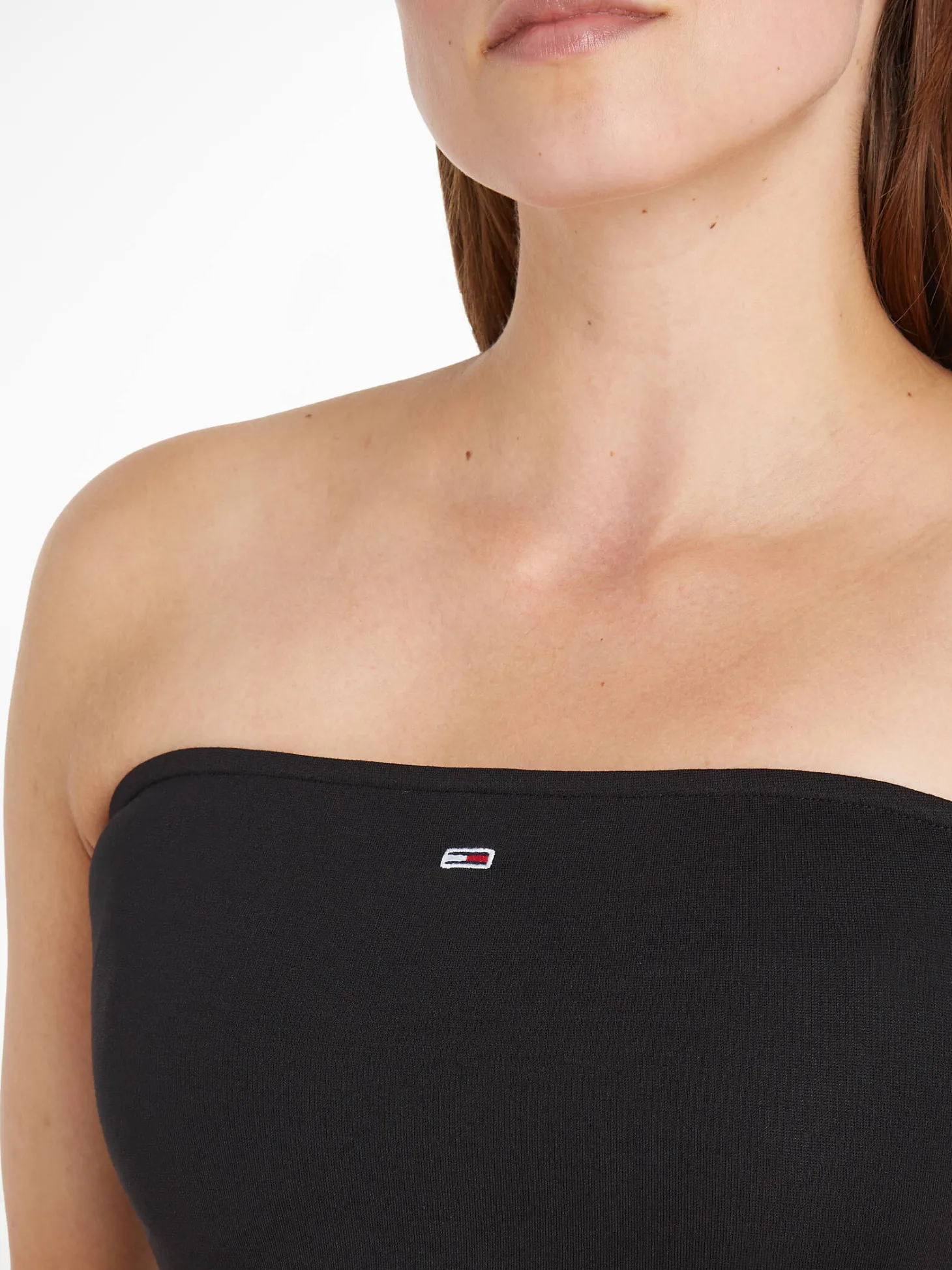 Damen Jerseykleid TJW MIDI BODYCON TUBE DRESS schulterfrei